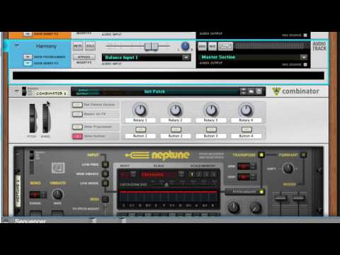 Reason: Using Players with the Neptune Voice Synth