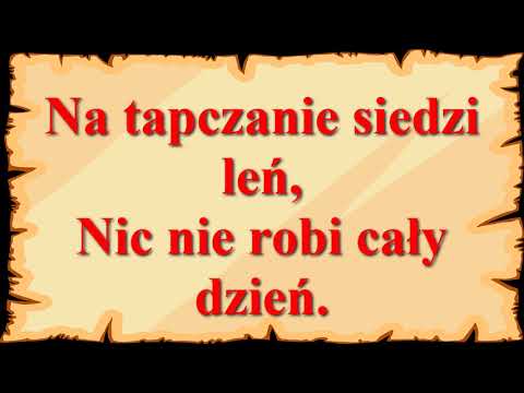Leń - Jan Brzechwa - znane wierszyki dla dzieci czytane do poduszki