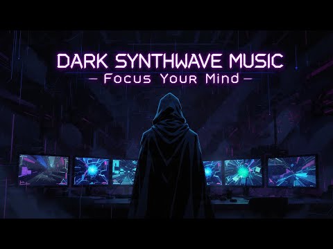 Cyberpunk Soundtrack Dark Synthwave | Darkwave Retrowave Mix for Focus Music 🧠