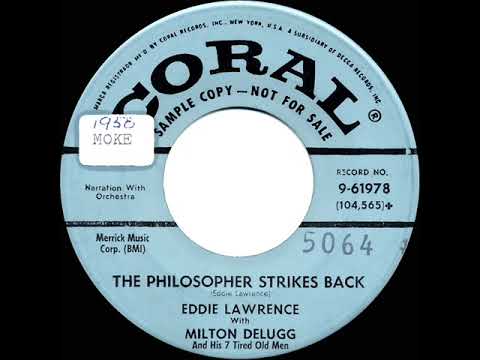 1958 Uncharted 45s: Eddie Lawrence - The Philosopher Strikes Back