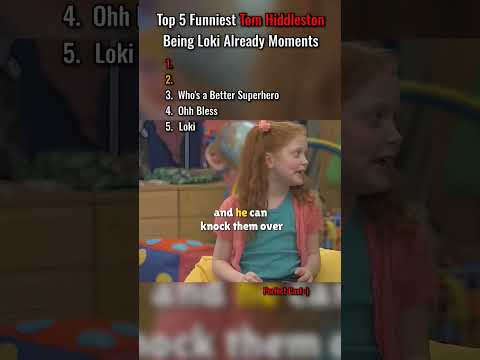 Top 5 Funniest Tom Hiddleston Being Loki Already Moments. 😭