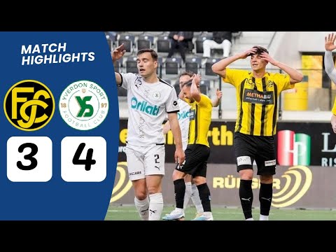 FC Schaffhausen vs Yverdon Sport 3-4 | Full Match Highlights Replay Challenge League