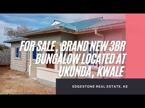 3 bedroom Bungalow Houses for sale Kona Musa Ukunda Ukunda Kwale