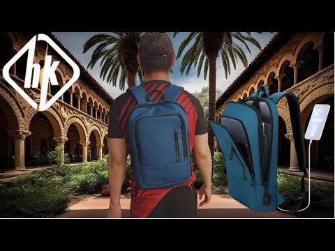HK Heroic Knight 15.6 Inch Slim Laptop Backpack