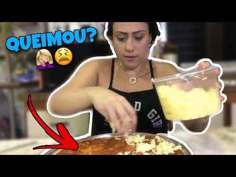 FAZENDO PIZZA COM NAMORADO E OLHA NO QUE DEU!