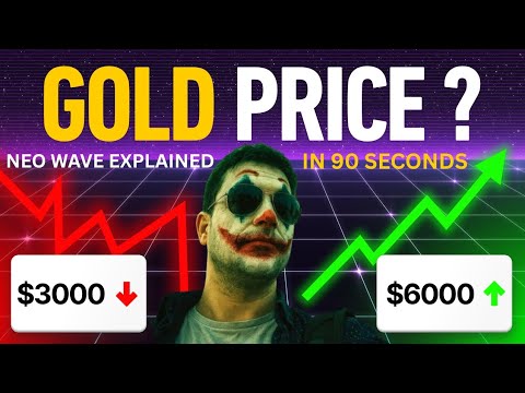 Can Gold Hit $6000? Neo Wave Analysis in 90 Seconds!