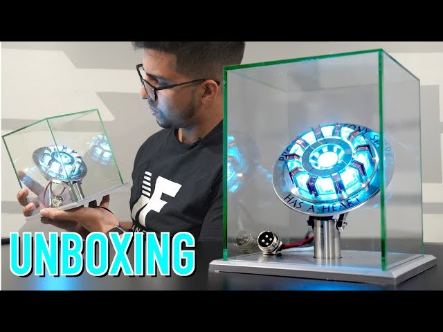 Vídeo relacionado con Lonyiabbi Reactor ARC MK2- Escala 1:1, Luz LED con Sensor de Vibración Alimentada por USB, Sin Montaje, con Caja de Exhibición Incluida