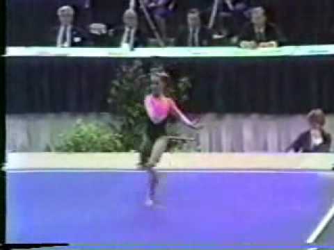 Laura Munoz - 1985 Worlds AA - Floor Exercise