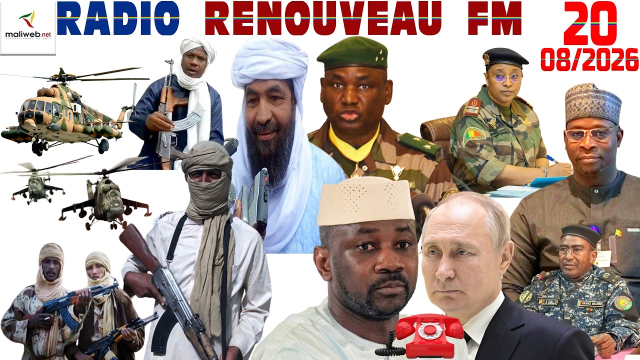 La Revue de Presse de la RADIO RENOUVEAU FM du 20 Août 2026