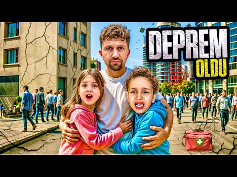 DEPREM OLDU !! KUZEY ELİF DEPREM ÇANTASI HAZIRLIYOR !!