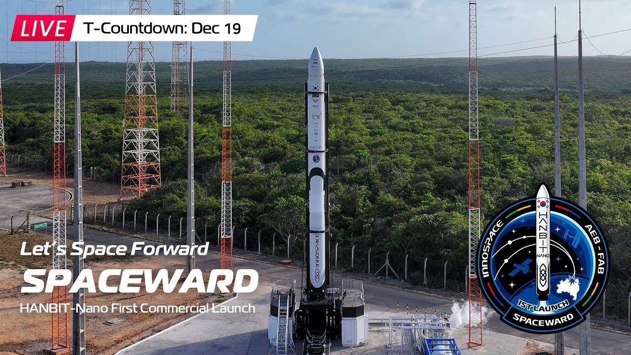 HANBIT-Nano | &lsquo;SPACEWARD&rsquo; Mission Launch Livestream &ndash; INNOSPACE | 이노스페이스 - YouTube