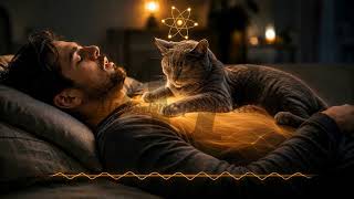 OS GATOS EMITEM ESSA FREQUÊNCIA REGENERATIVA QUANDO RONRONAM • BATIMENTO MONAURAL (25 HZ & 50 HZ)