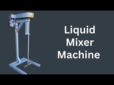 Liquid Mixer Machine Video