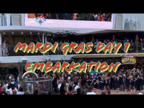 Carnival Mardi Gras (Embarkation: Day 1)