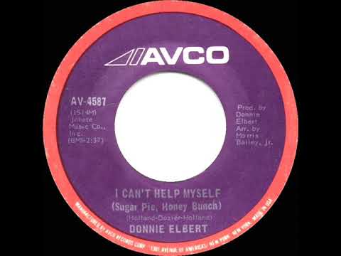 1972 HITS ARCHIVE: I Can’t Help Myself (Sugar Pie, Honey Bunch) - Donnie Elbert (mono 45)