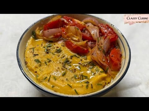 Traditional Greek Fava (Yellow Split Peas Dip) | Greek Cuisine 🇬🇷