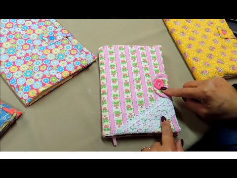 DIY Capa para agendas, cadernos e Bíblias (FÁCIL DE FAZER)
