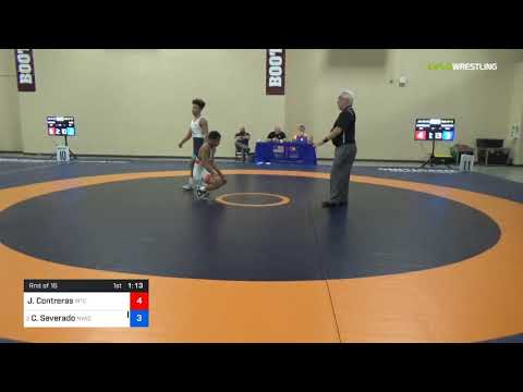 2018 Marine Corps US Open/UWW Junior Greco Roman 55 Rnd Of 16 - Josh Contreras (Irtc) Vs. Cevion S
