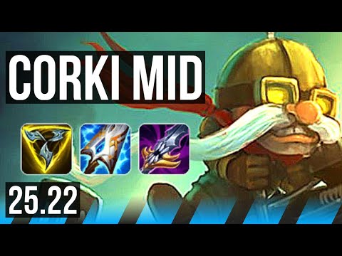 CORKI vs LEBLANC (MID) | EUW Grandmaster | 25.22