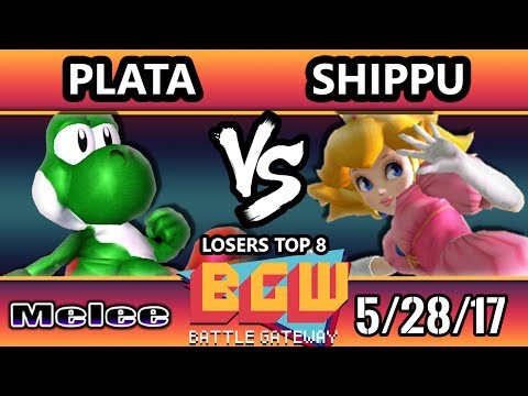 BGW16 SSBM - Shippu (Peach) Vs. Plata (Yoshi) Smash Melee Losers Top 8