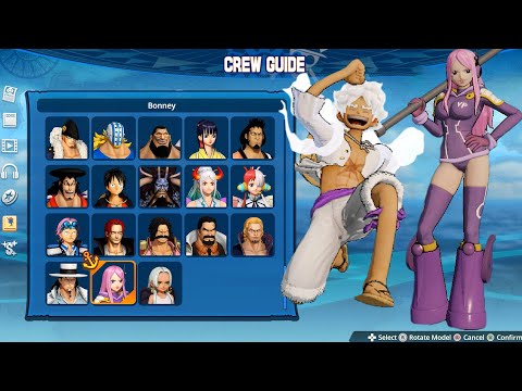 One Piece Pirate Warriors 4 - All Characters & Costumes (Including DLC)