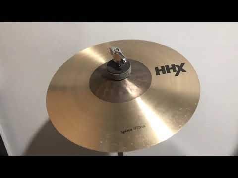 Sabian Hhx 10” Splash cymbal
