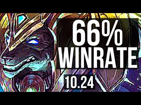 NASUS vs URGOT (TOP) (DEFEAT) | Rank 4 Nasus, 66% winrate | NA Master | v10.24