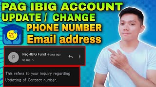 How to Update Phone Number and Email Address in PAG IBIG ACCOUNT. #pagibig #update #zaiahtv