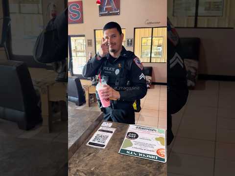 Officer can’t catch a break from his colleagues 😭