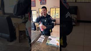 Officer can’t catch a break from his colleagues 😭