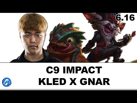 C9 Impact - Kled vs Gnar - 6.16 Full Match