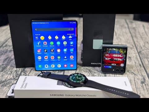 Samsung Galaxy Z Fold 5 / Z Flip 5 / Watch 6 Classic - Unboxing and First Impressions