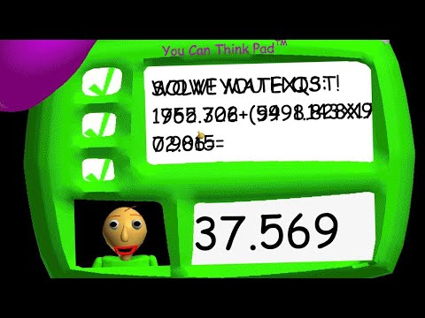 Ho decriptato la risposta impossibile baldi' s basics