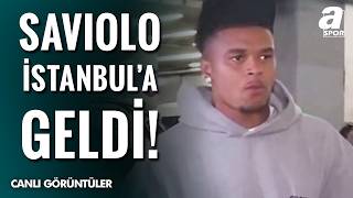Trabzonspor’un Yeni Yıldızı Saviolo İstanbul’da!