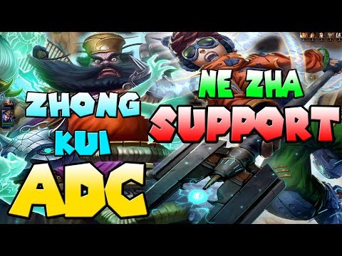 Auto Attacks in die Fresse ! | Let's Play : SMITE Conquest | Zhong Kui Adc | Ne Zha Support