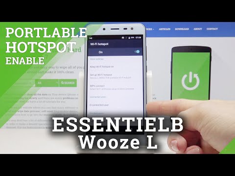 How to Create Hotspot in ESSENTIELB Wooze L – Portable Hotspot