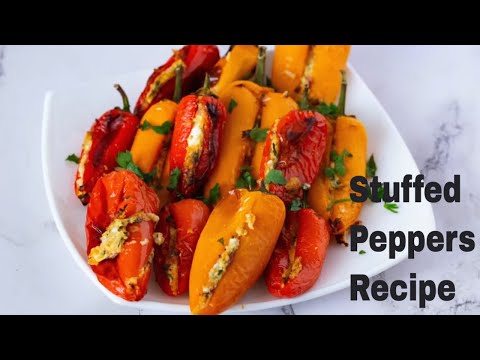Delicious Stuffed Peppers With Creamy Goat Cheese - A Must-try Recipe!