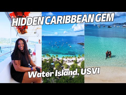 EXPLORING WATER ISLAND USVI  I (10 minutes from St. Thomas) I 2 of 24 Caribbean Islands in 2024