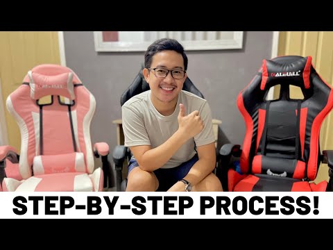 HOW TO ASSEMBLE A GAMING CHAIR | STEP BY STEP | SEAN DELA CRUZ