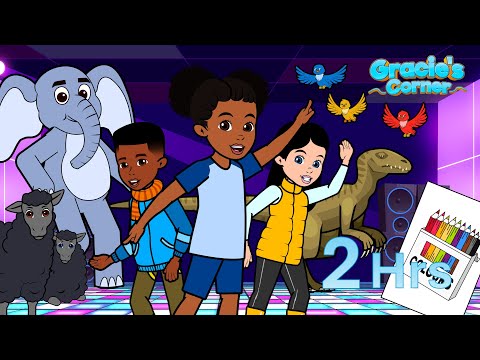 Here We Go Looby Loo | Gracie’s Corner Compilation | Nursery Rhymes + Kids Songs