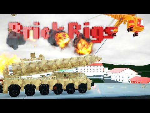 NUCLEAR Missiles DESTROY a LEGO City and Zombie Horde Destruction! - Brick Rigs Multiplayer