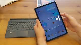 Samsung Galaxy Tab S6 Hands on Review - with Book Cover Keyboard