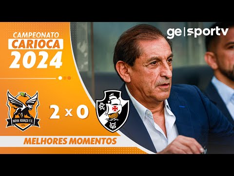 Gols e lances de Nova Iguaçú x Vasco da Gama