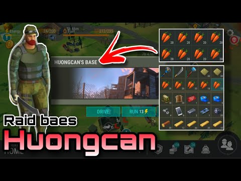 Raid base HuongCan | RaidTime ปล้นกันเถอะ | LDOE | Last day on earth : Survival