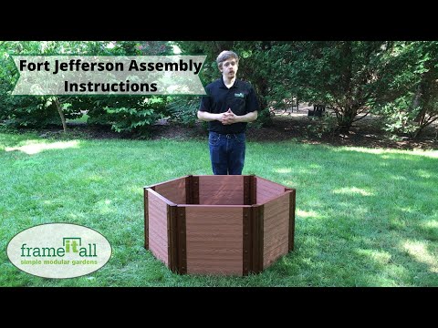 Fort Jefferson Raised Garden Bed - Assembly Instructions