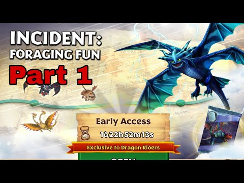 INCIDENT:FORAGING FUN Part 1 - New Gauntlet Event - Dragons:Rise of Berk