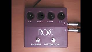 Video thumbnail for Ross Phaser Distortion Demo by Brad B
