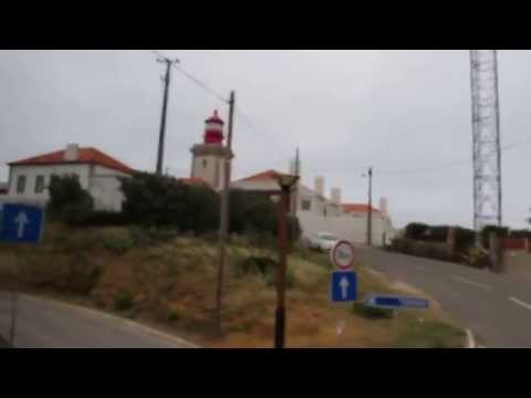 Cenário da estrada de Sintra ao Cabo da Roca (chegada ao Cabo da Roca)
