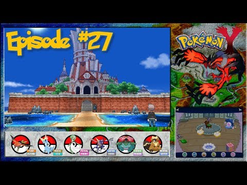 Pokemon Y - Out Of The Cave, Into Shalour City - Episode 27