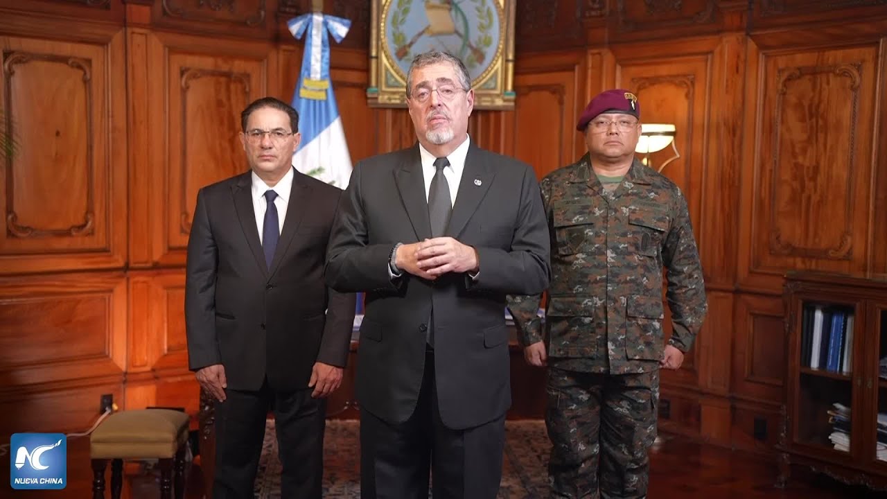 Presidente de Guatemala declara 30 días de Estado de Sitio por combate con las pandillas